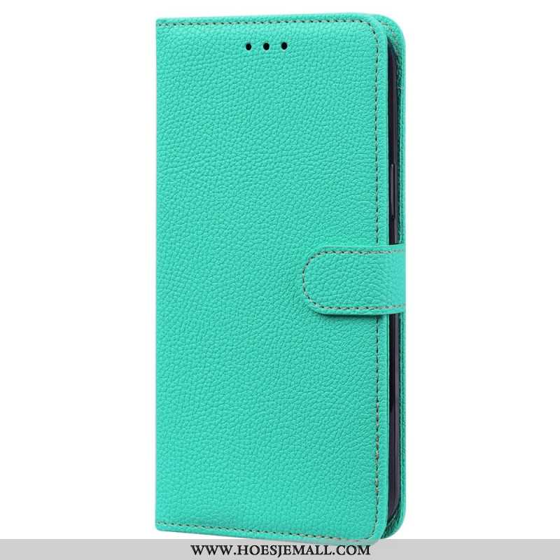 Leren Hoesje Voor Samsung Galaxy S24 Plus 5g Litchi-textuur