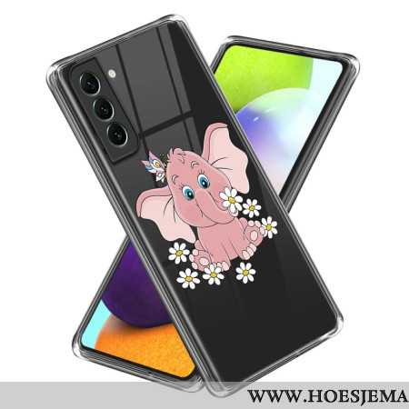 Hoesje Samsung Galaxy S24 Plus 5g Roze Olifant