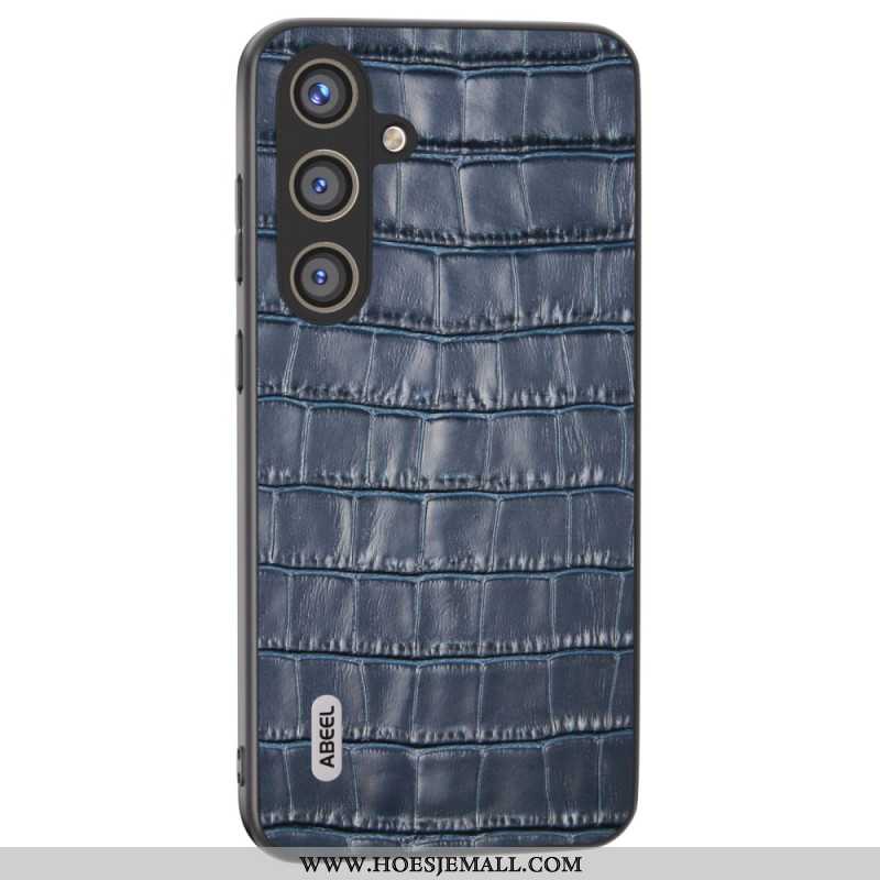 Hoesje Samsung Galaxy S24 Plus 5g Abeel Echt Leer