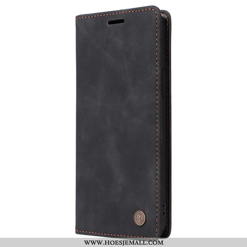 Folio-hoesje Samsung Galaxy S24 Plus 5g Zuignapsluiting Bescherming Hoesje