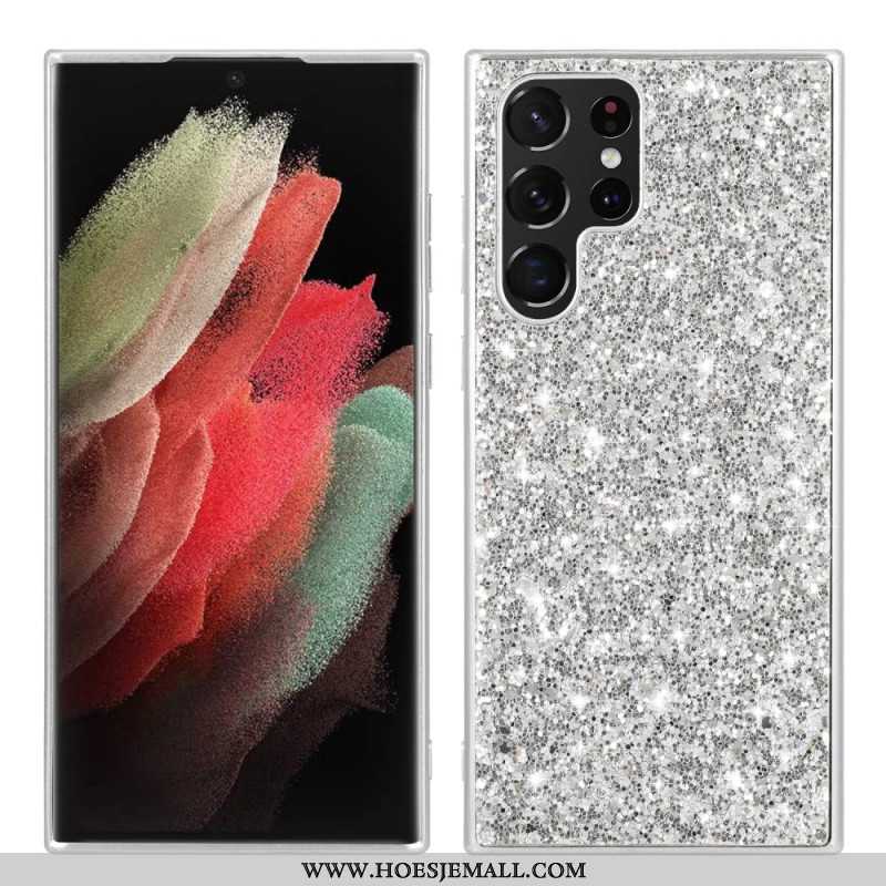 Case Hoesje Samsung Galaxy S24 Ultra 5g Telefoonhoesje Sprankelende Glitters