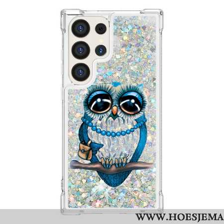 Hoesje Samsung Galaxy S24 Ultra 5g Uilglitter