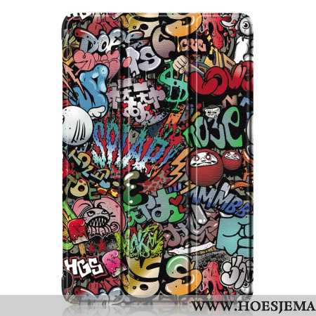 Samsung Galaxy Tab S9 Fe Plus Mooie Graffiti