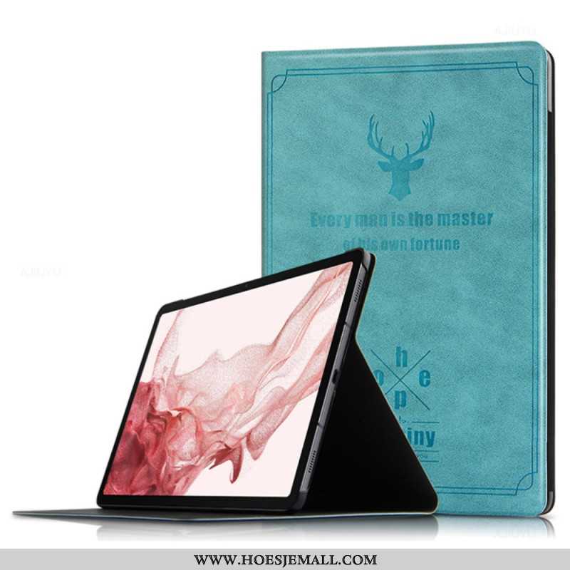 Cover Voor Samsung Galaxy Tab S9 Fe Plus Herten