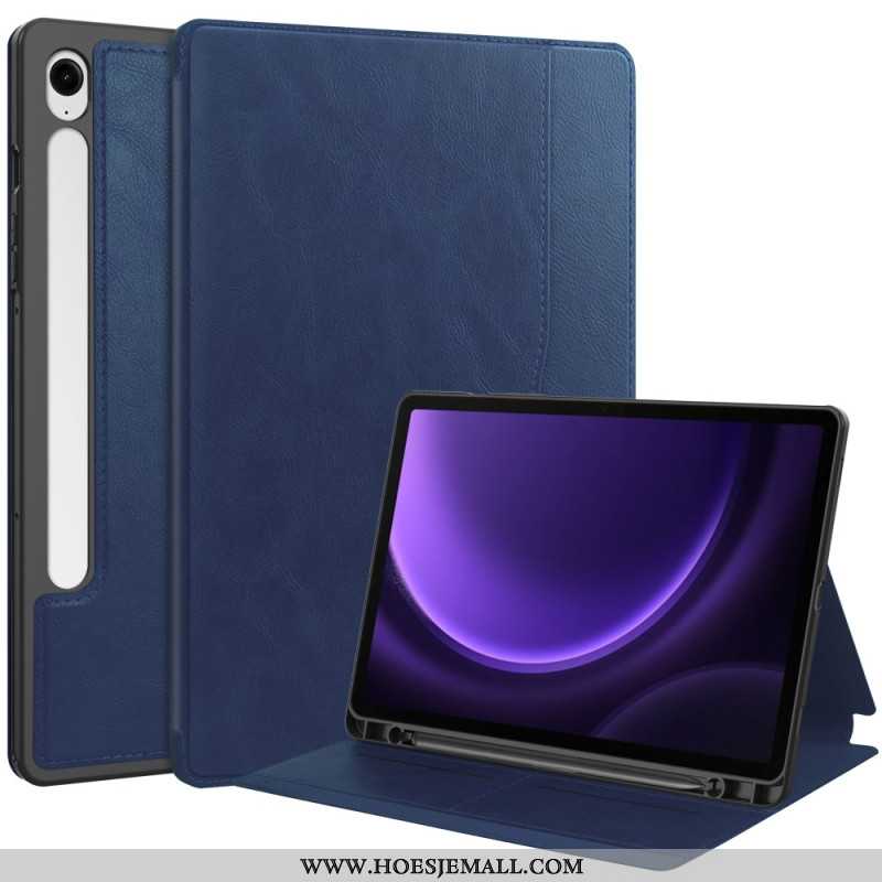 Hoesje Case Samsung Galaxy Tab S9 Fe Telefoonhoesje Glad Kunstleer