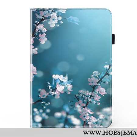 Hoesje Case Samsung Galaxy Tab S9 Fe Telefoonhoesje Pruimenbloesems