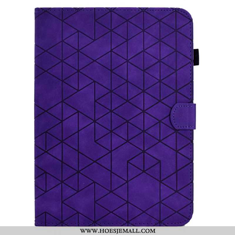 Folio-hoesje Samsung Galaxy Tab S9 Telefoonhoesje Geometrisch Patroon