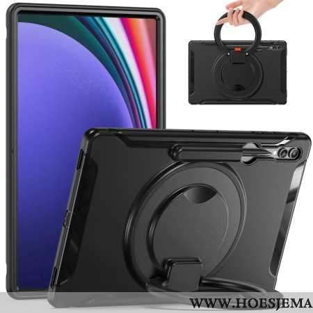 Case Hoesje Samsung Galaxy Tab S9 Ultra Telefoonhoesje Draaibare Steunring