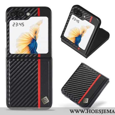 Hoesje Voor Samsung Galaxy Z Flip 5 Koolstofvezellijn