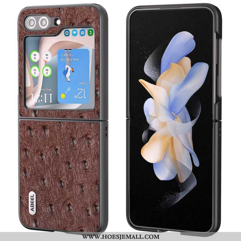 Case Hoesje Samsung Galaxy Z Flip 5 Telefoonhoesje Abeel Struisvogelstijl