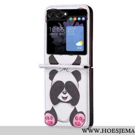 Hoesje Samsung Galaxy Z Flip 5 Panda Bescherming Hoesje