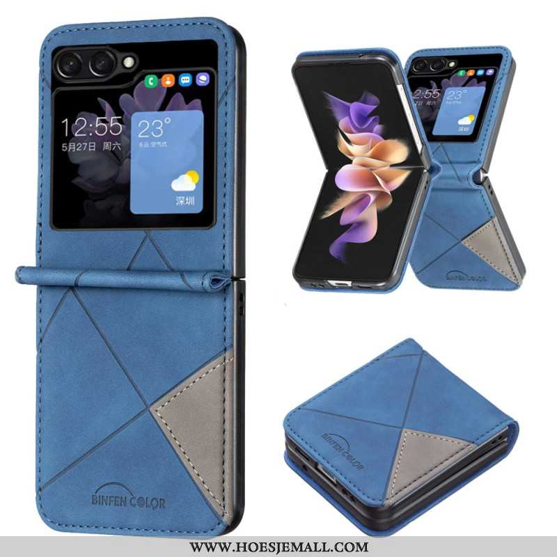 Case Hoesje Samsung Galaxy Z Flip 5 Telefoonhoesje Binfen-kleur