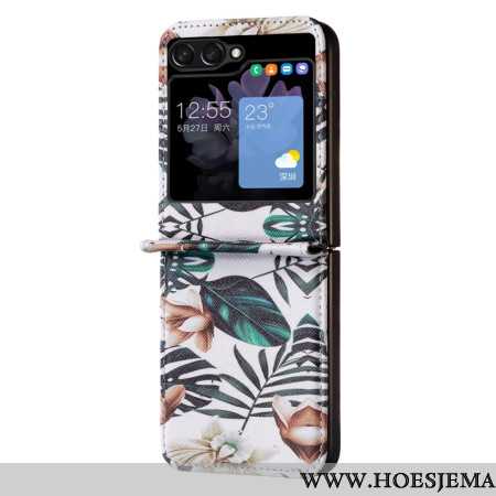 Hoesje Samsung Galaxy Z Flip 5 Bladeren