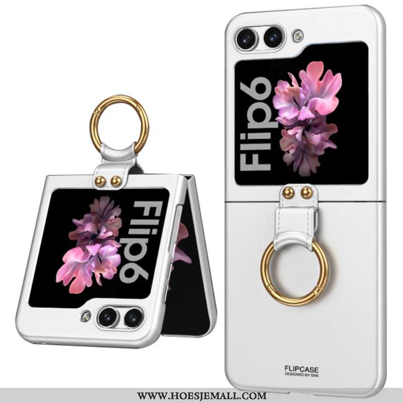 Hoesje Voor Samsung Galaxy Z Flip 6 Ultradunne En Gkk-ring