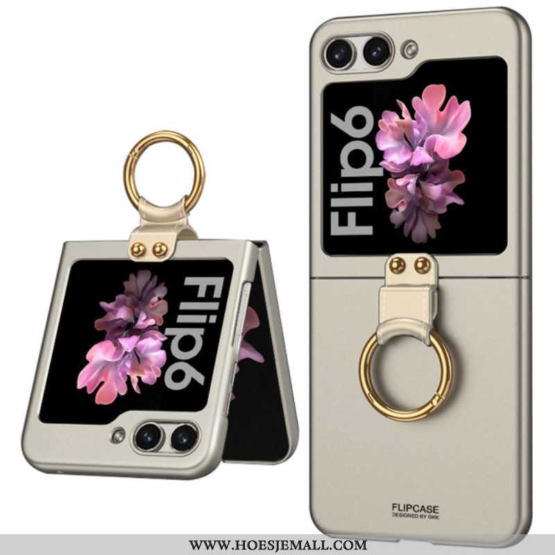 Hoesje Voor Samsung Galaxy Z Flip 6 Ultradunne En Gkk-ring