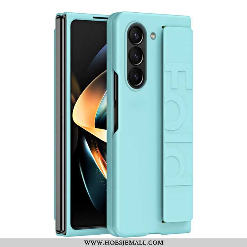 Case Hoesje Samsung Galaxy Z Fold 5 Telefoonhoesje Band