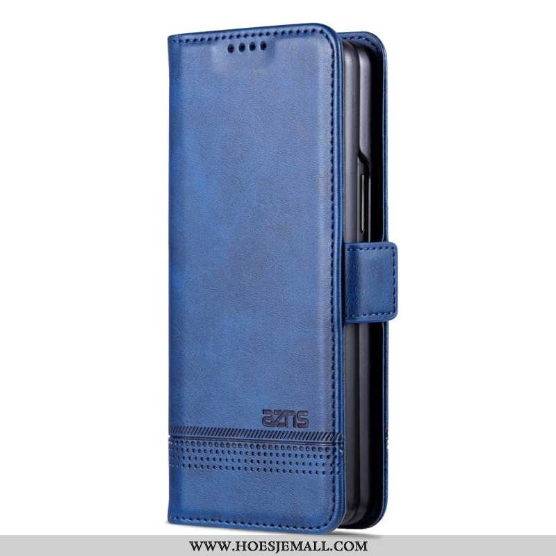 Flip Case Leren Samsung Galaxy Z Fold 5 Azns