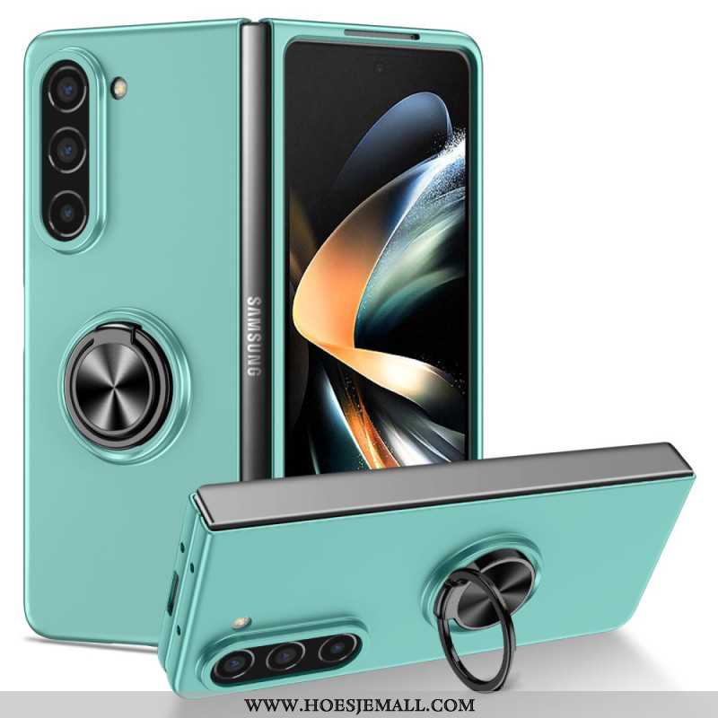 Hoesje Samsung Galaxy Z Fold 5 Basiskleurenring Bescherming Hoesje