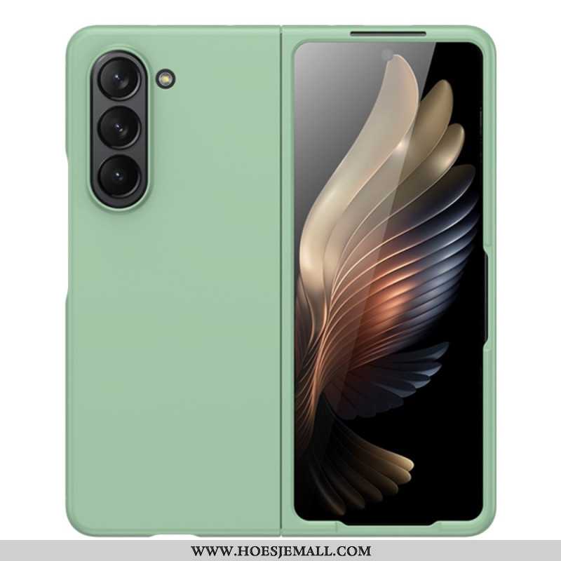 Hoesje Samsung Galaxy Z Fold 5 Met Rubber Beklede Afwerking Bescherming Hoesje