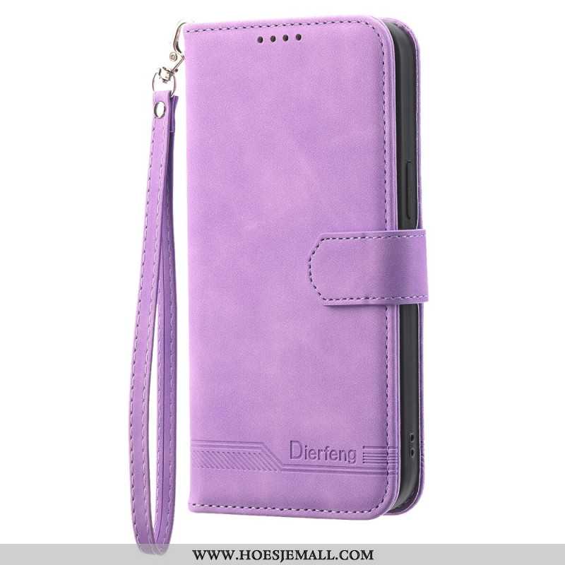 Flip Case Leren Samsung Galaxy Z Fold 6 Dierfeng