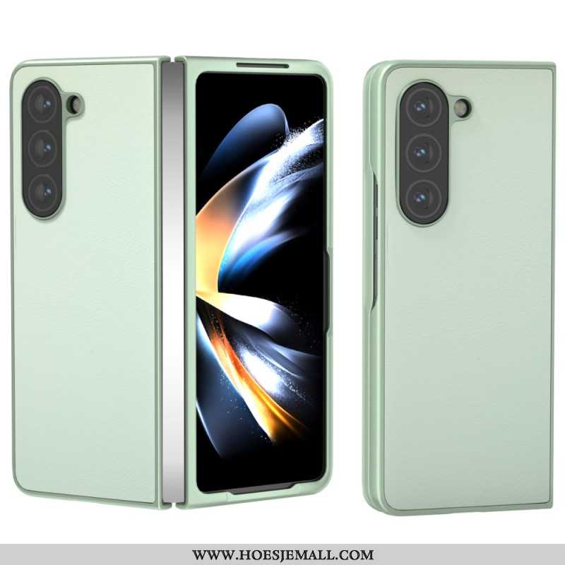 Hoesje Samsung Galaxy Z Fold 6 Ledereffect