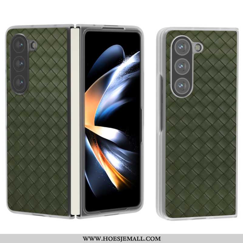 Hoesje Samsung Galaxy Z Fold 6 Geweven Textuur