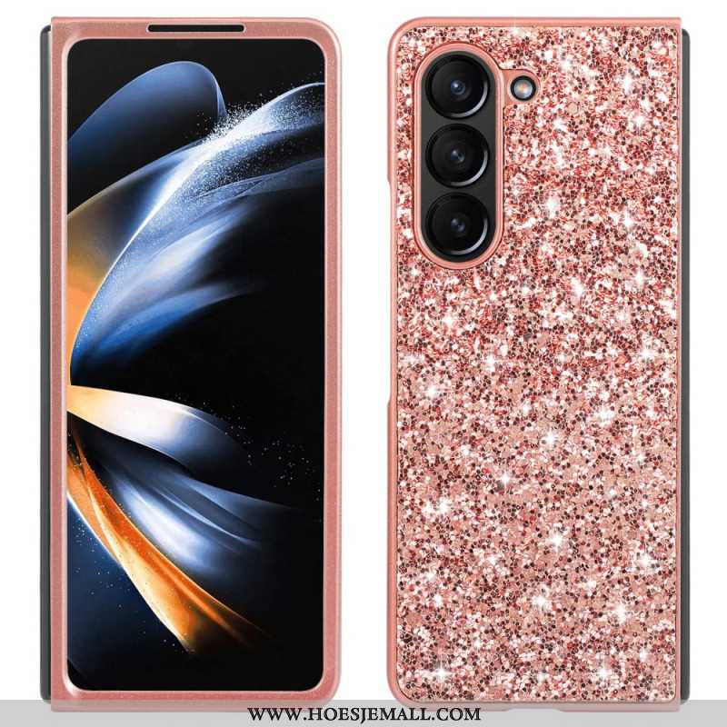 Hoesje Samsung Galaxy Z Fold 6 Siliconen Frame En Plastic Achterkant