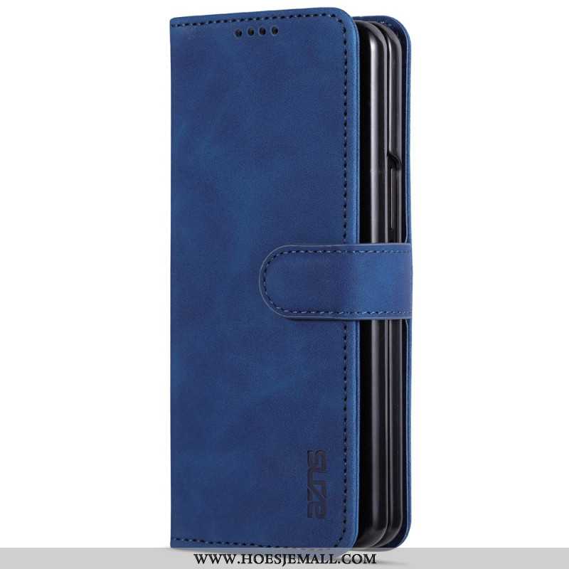 Bescherming Hoesje Samsung Galaxy Z Fold 6 Azns Leerstijl