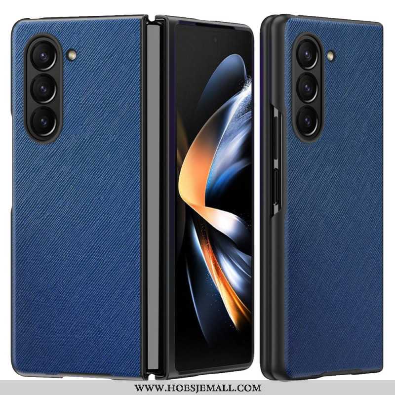 Hoesje Samsung Galaxy Z Fold 6 Kruistextuur