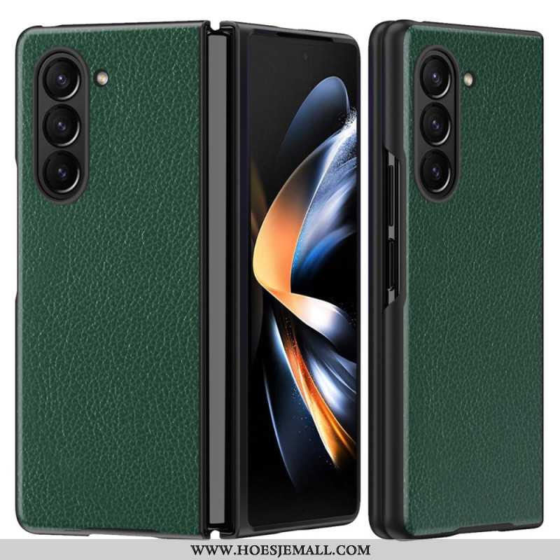 Hoesje Samsung Galaxy Z Fold 6 Litchi Kunstleer