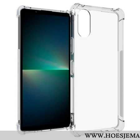 Hoesje Sony Xperia 10 Vi Transparante Versterkte Hoeken