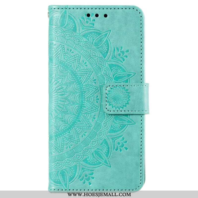 Folio-hoesje Sony Xperia 10 Vi Telefoonhoesje Mandala-bandpatroon