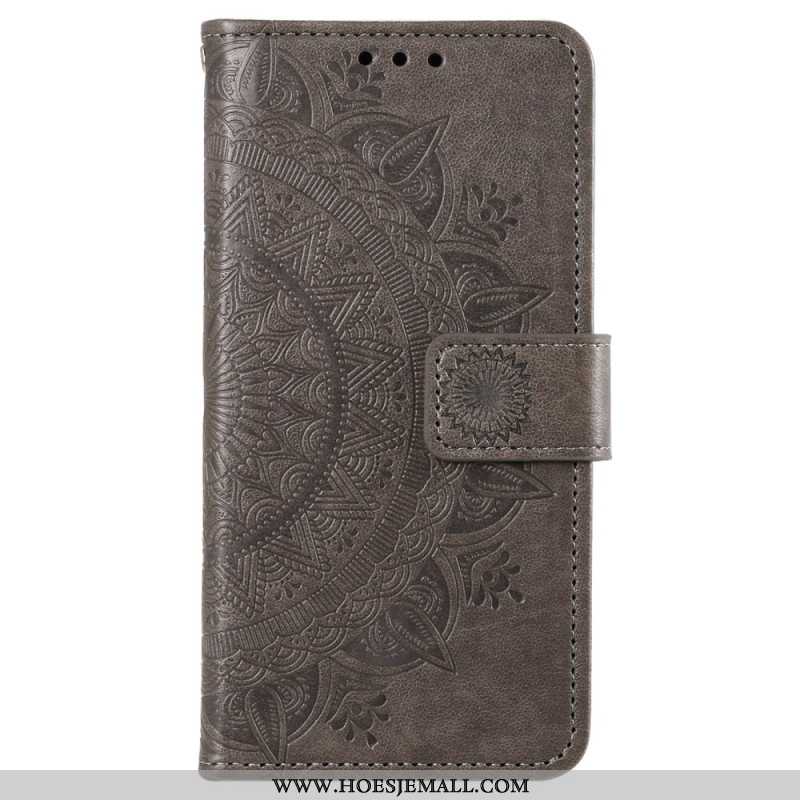 Folio-hoesje Sony Xperia 10 Vi Telefoonhoesje Mandala-bandpatroon