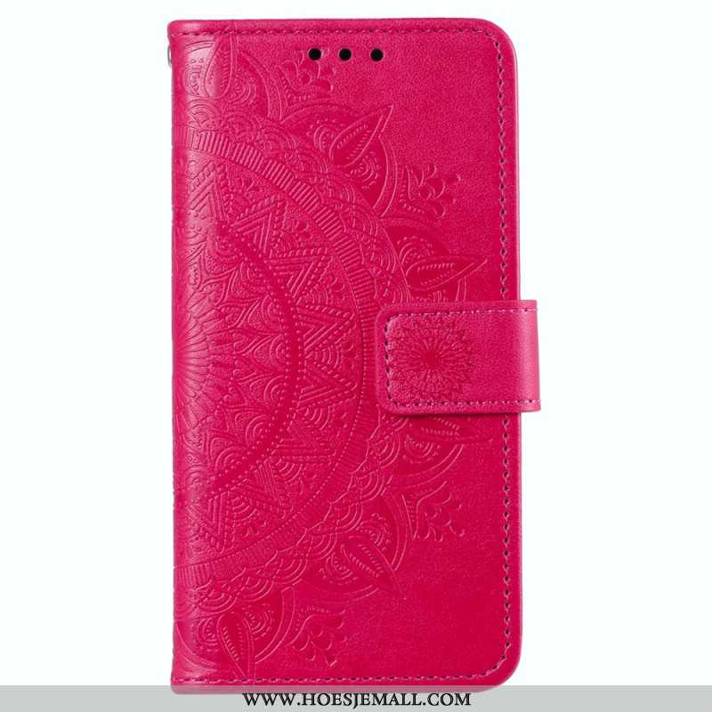 Folio-hoesje Sony Xperia 10 Vi Telefoonhoesje Mandala-bandpatroon