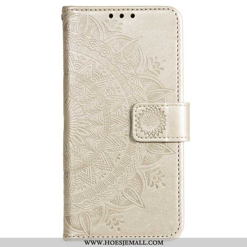 Folio-hoesje Sony Xperia 10 Vi Telefoonhoesje Mandala-bandpatroon