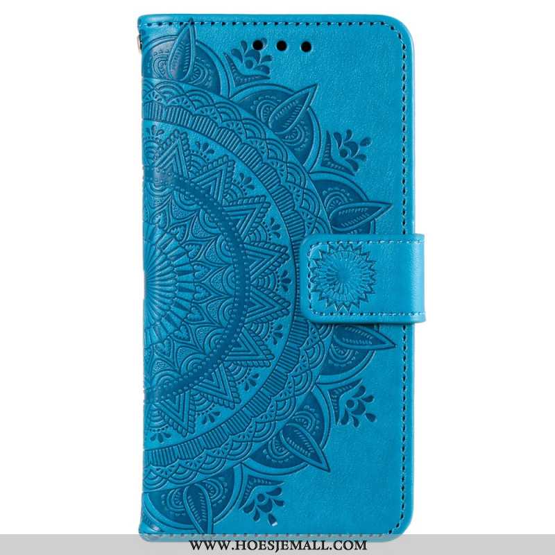 Folio-hoesje Sony Xperia 10 Vi Telefoonhoesje Mandala-bandpatroon