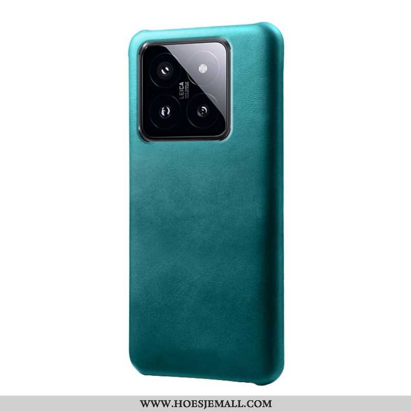 Hoesje Xiaomi 14 Pro Ledereffect Bescherming Hoesje