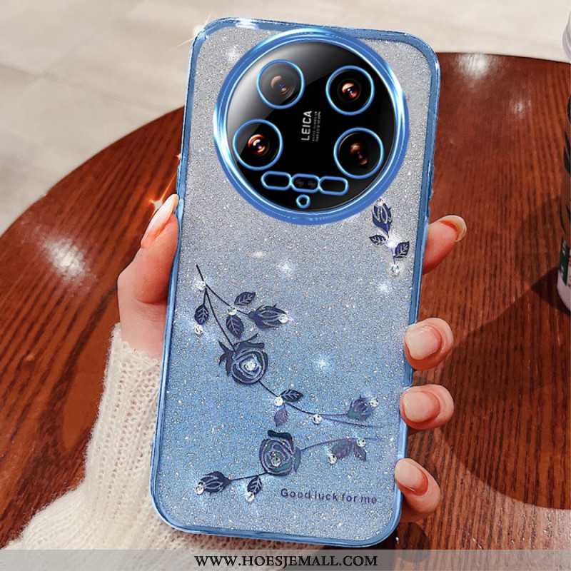 Hoesje Xiaomi 14 Ultra Kadem Glitter Bescherming Hoesje