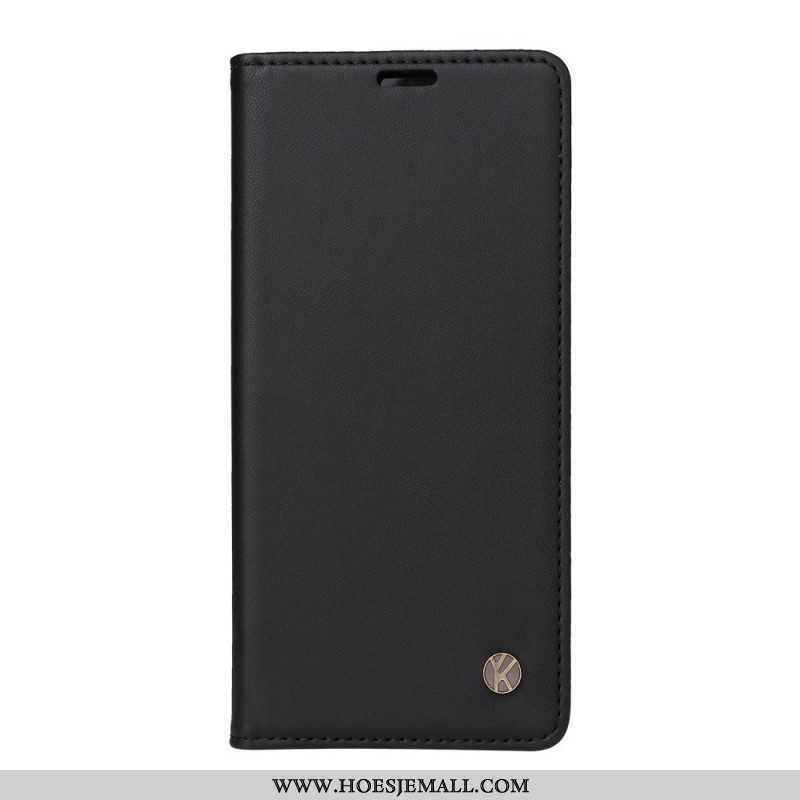 Folio-hoesje Voor Xiaomi 14 Ultra Yikatu Leereffect