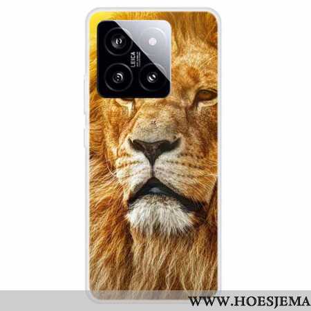 Hoesje Voor Xiaomi 14 Leeuw