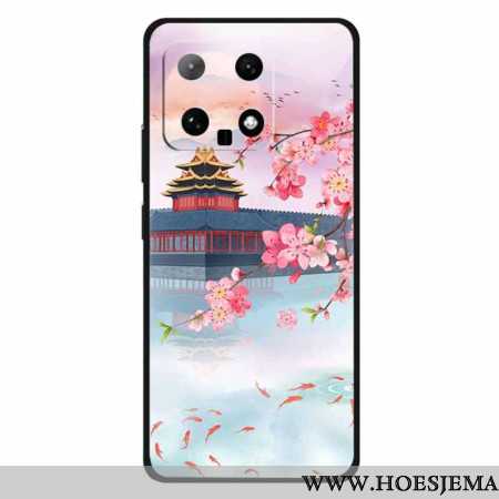 Case Hoesje Xiaomi 14 Telefoonhoesje Azië Schilderij