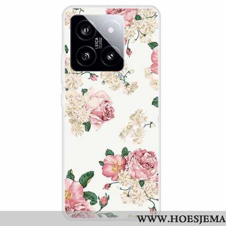 Hoesje Voor Xiaomi 14 Vrijheidsbloemen