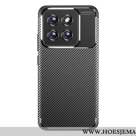 Hoesje Xiaomi 14 Koolstofvezeltextuur Bescherming Hoesje