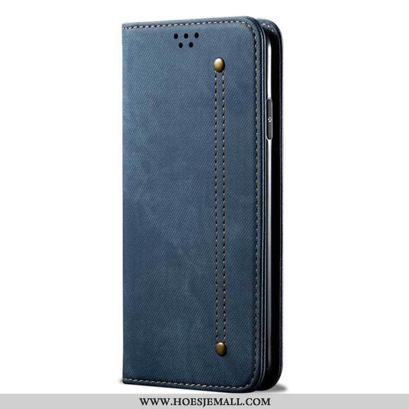 Folio-hoesje Voor Xiaomi 14 Jeansstof