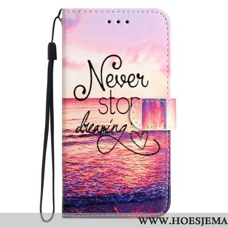 Folio-hoesje Xiaomi 14t Pro Stop Nooit Met Dromen