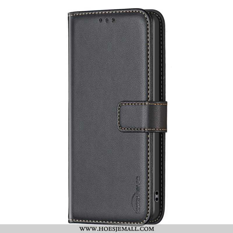 Flip Case Leren Xiaomi 14t Pro Binfen Kleur