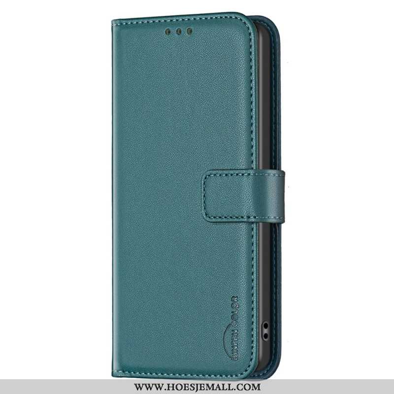 Flip Case Leren Xiaomi 14t Pro Binfen Kleur