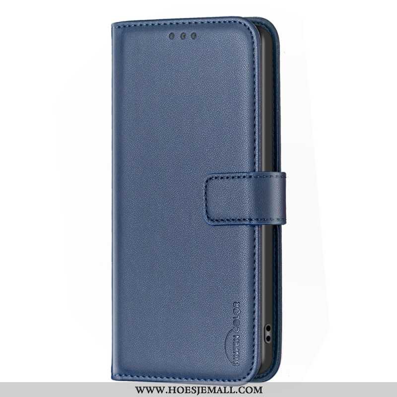 Flip Case Leren Xiaomi 14t Pro Binfen Kleur