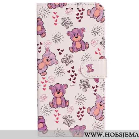 Leren Hoesje Xiaomi 14t Premium Beer Bescherming Hoesje