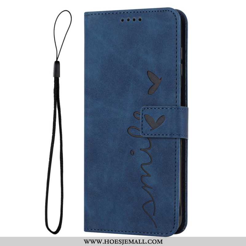 Leren Hoesje Xiaomi 14t Glimlach